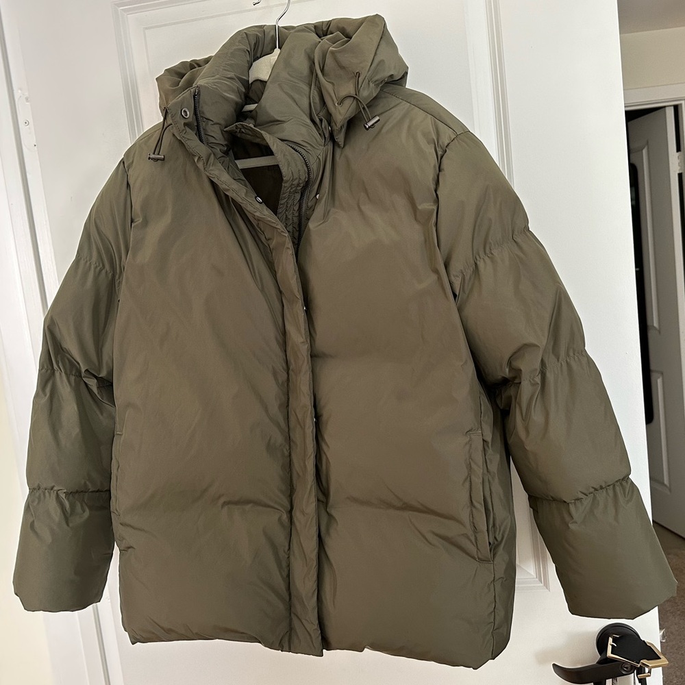 Jenni Kayne sage green Puffer Jacket